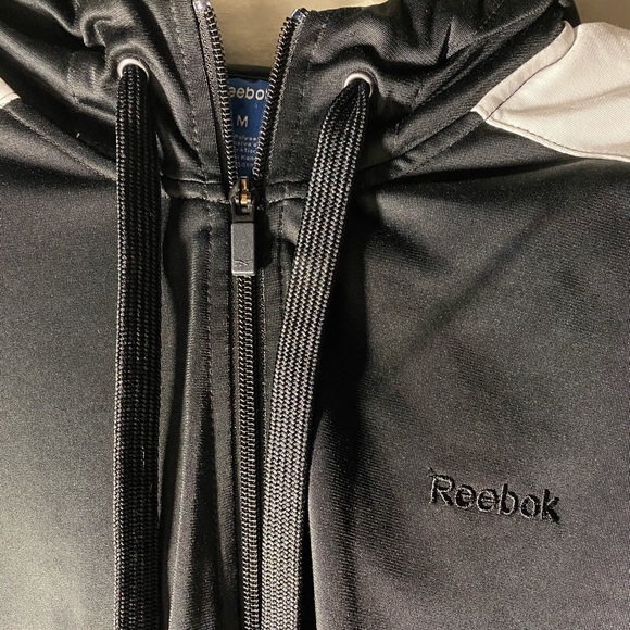 AM Reebok ZipUp Training Jacket Sweatshirt - Picture 4 of 4